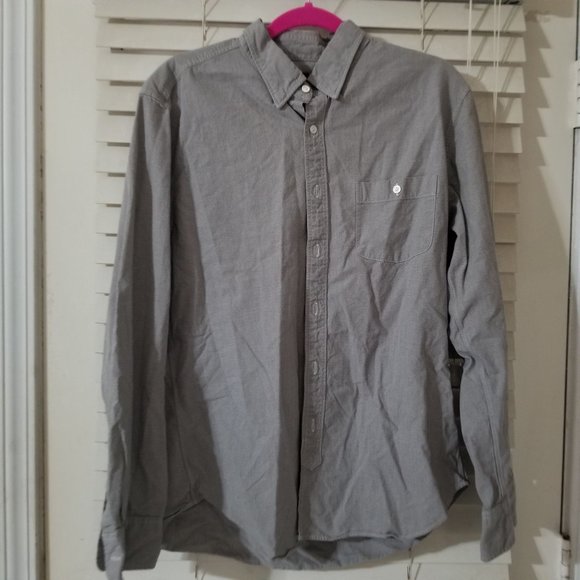 J. Crew Other - J. Crew Large Men’s Gray Button Up